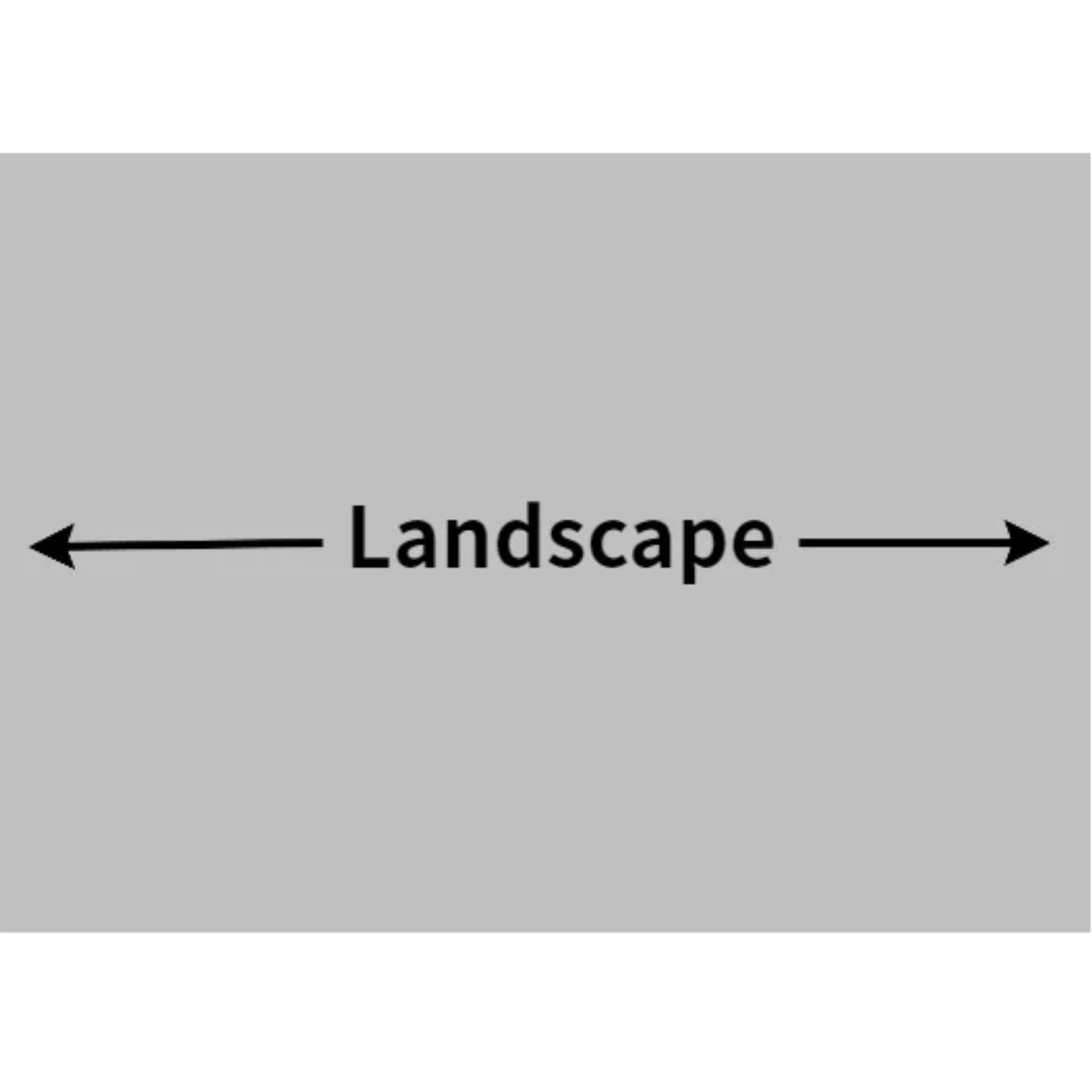 Landscape Format
