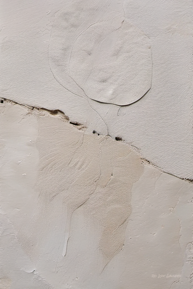 Close-up of textured white surface with natural patterns