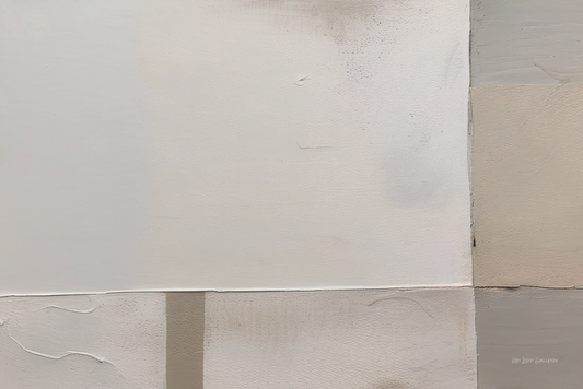 Close-up of a textured wall with different shades of gray.