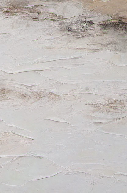 Textured stone or ceramic tile with beige and brown patterns