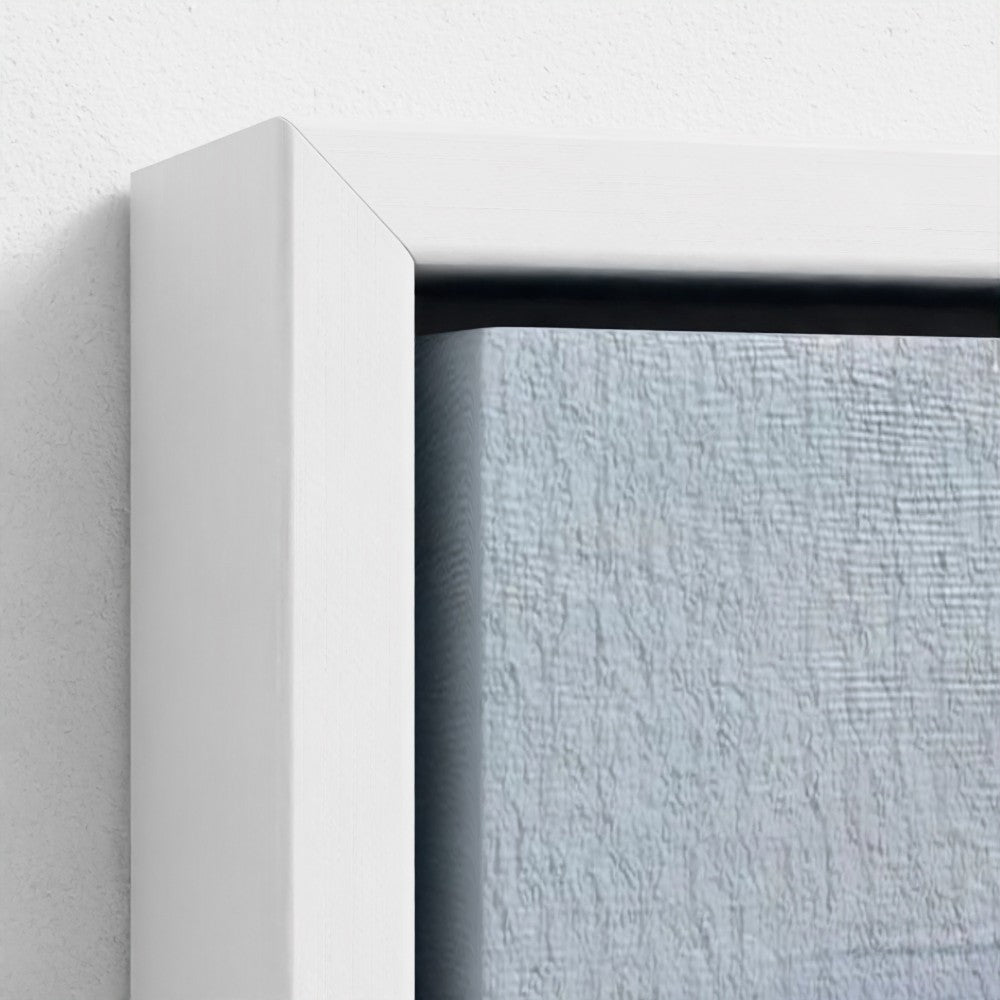 Close-up of a textured white wall with a corner detail