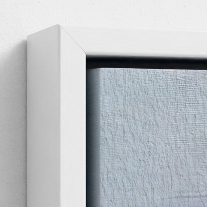 Close-up of a textured white wall with a corner detail