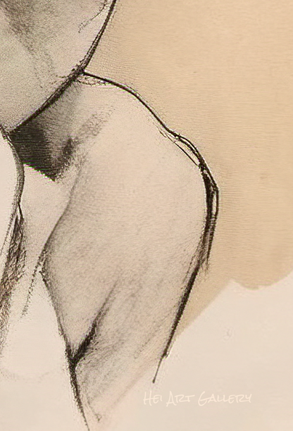 Artistic depiction of a leaf with a textured background