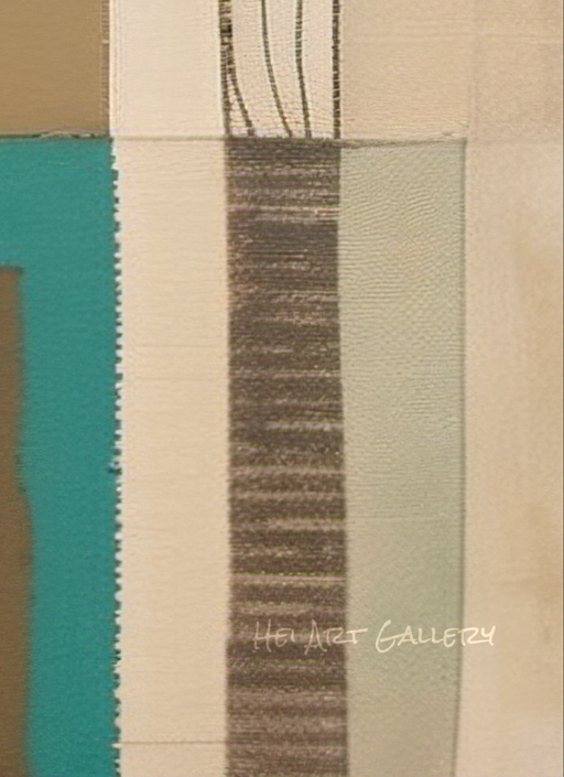 Textured fabric swatches in various colors with 'Heidi Art Gallery' branding.