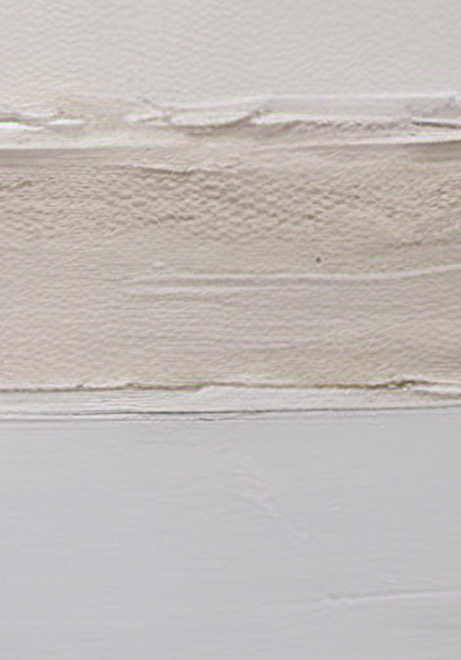 Close-up of textured beige and white fabric