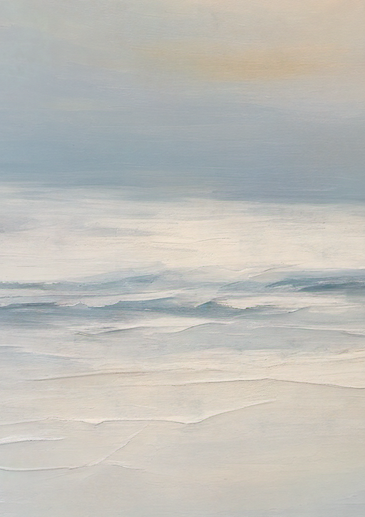 Abstract pattern of light blue, beige, and gray colors