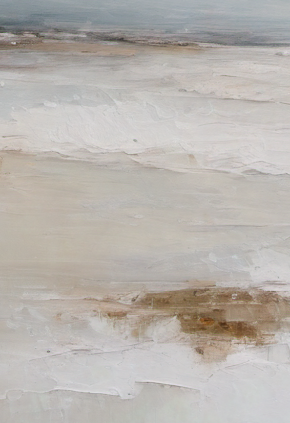 Abstract landscape with soft colors and textures