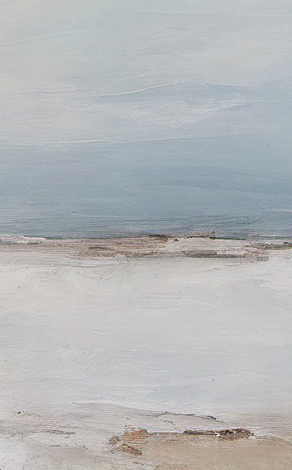 Abstract landscape with soft colors and textures