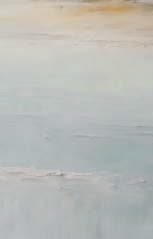 Abstract art with soft pastel colors on a textured surface