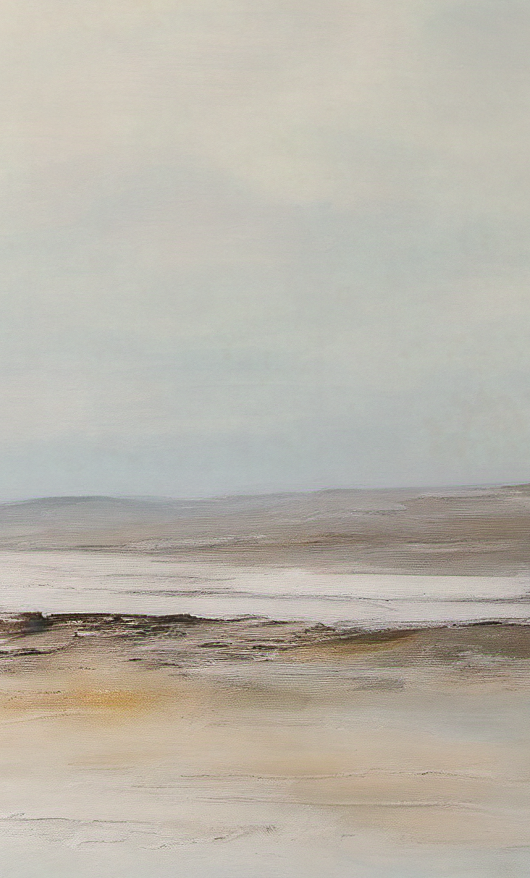 Abstract art with soft pastel colors on a textured surface