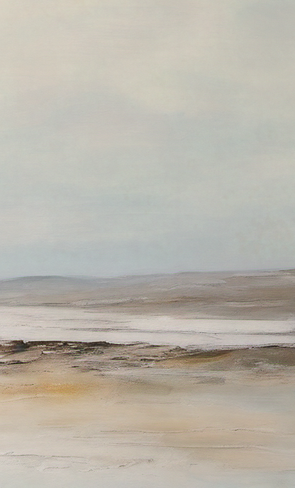 Abstract art with soft pastel colors on a textured surface