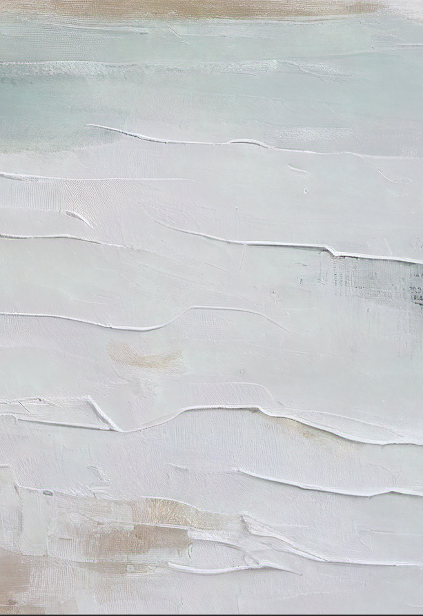 Abstract art with wavy lines on a light gray background