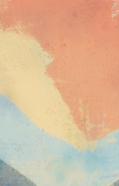 Abstract art with pastel colors on a textured background
