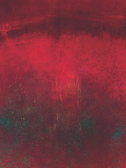 Abstract red and black pattern