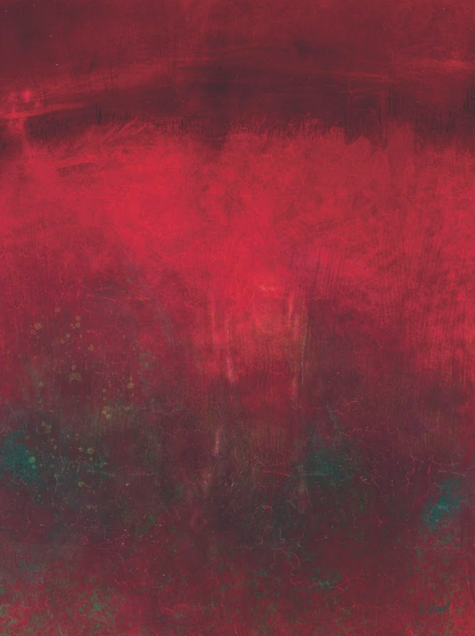 Abstract red and black pattern